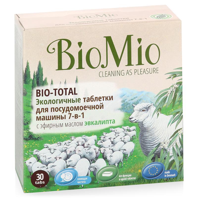 Таблетки для посудомоечных машин Bio Mio